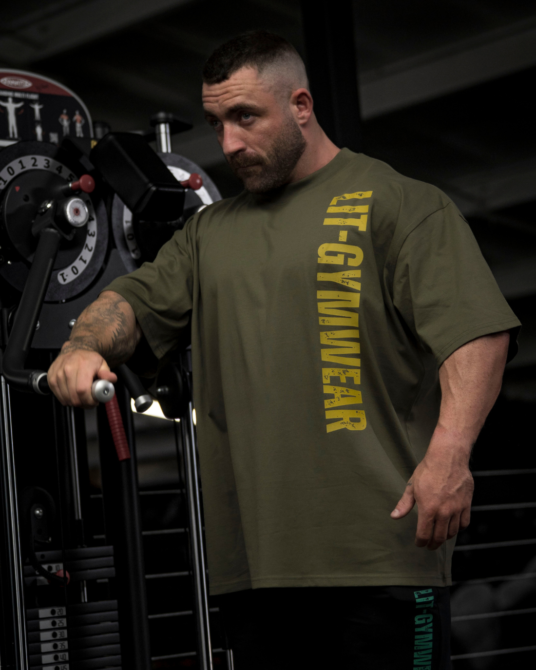 Khaki Oversize Tee