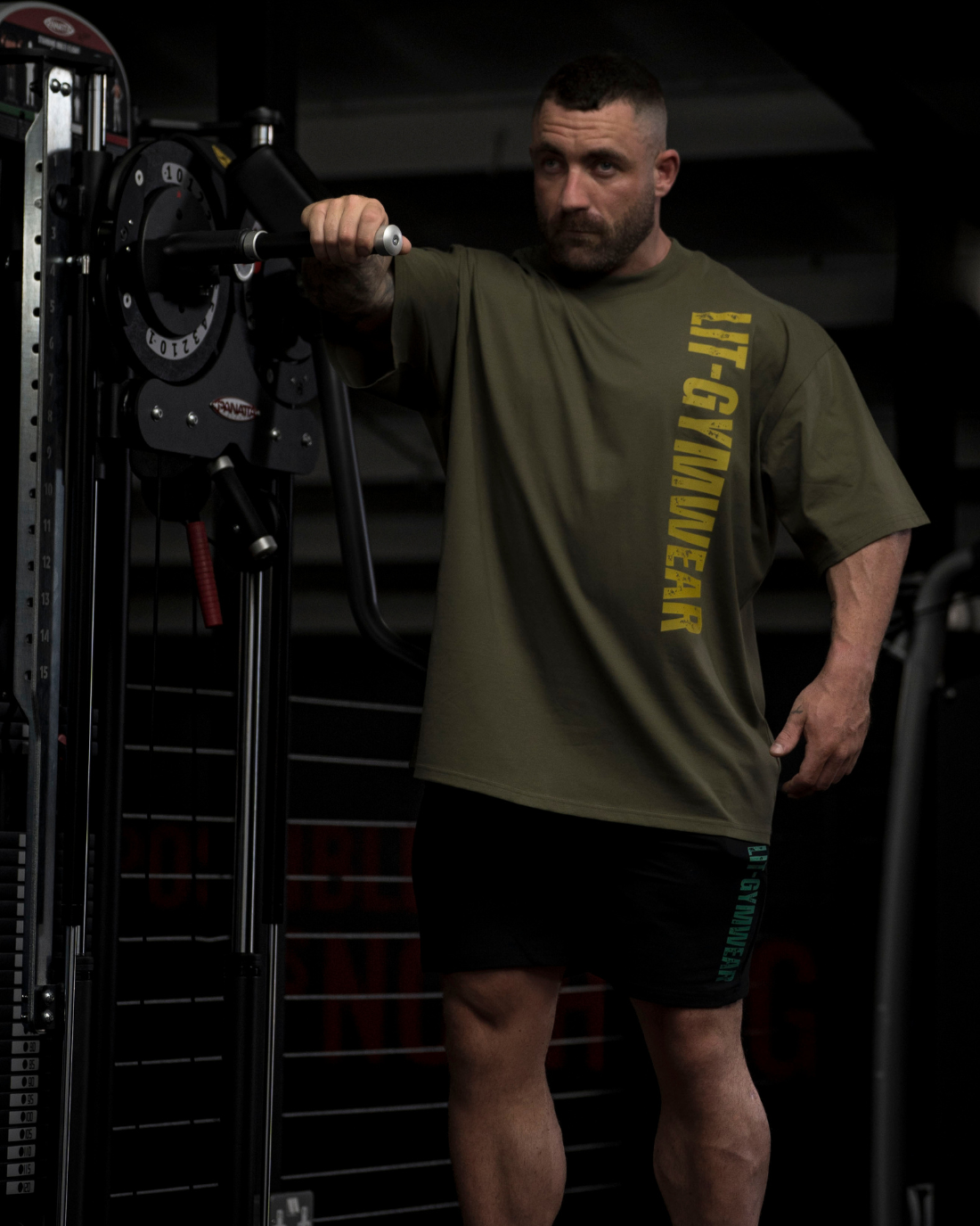 Khaki Oversize Tee