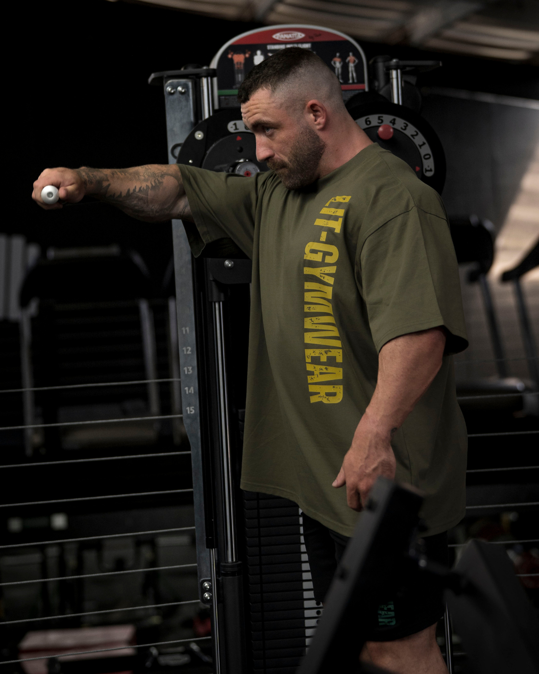 Khaki Oversize Tee