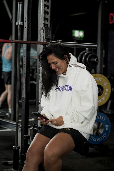 Frost White / Violet Hoodie