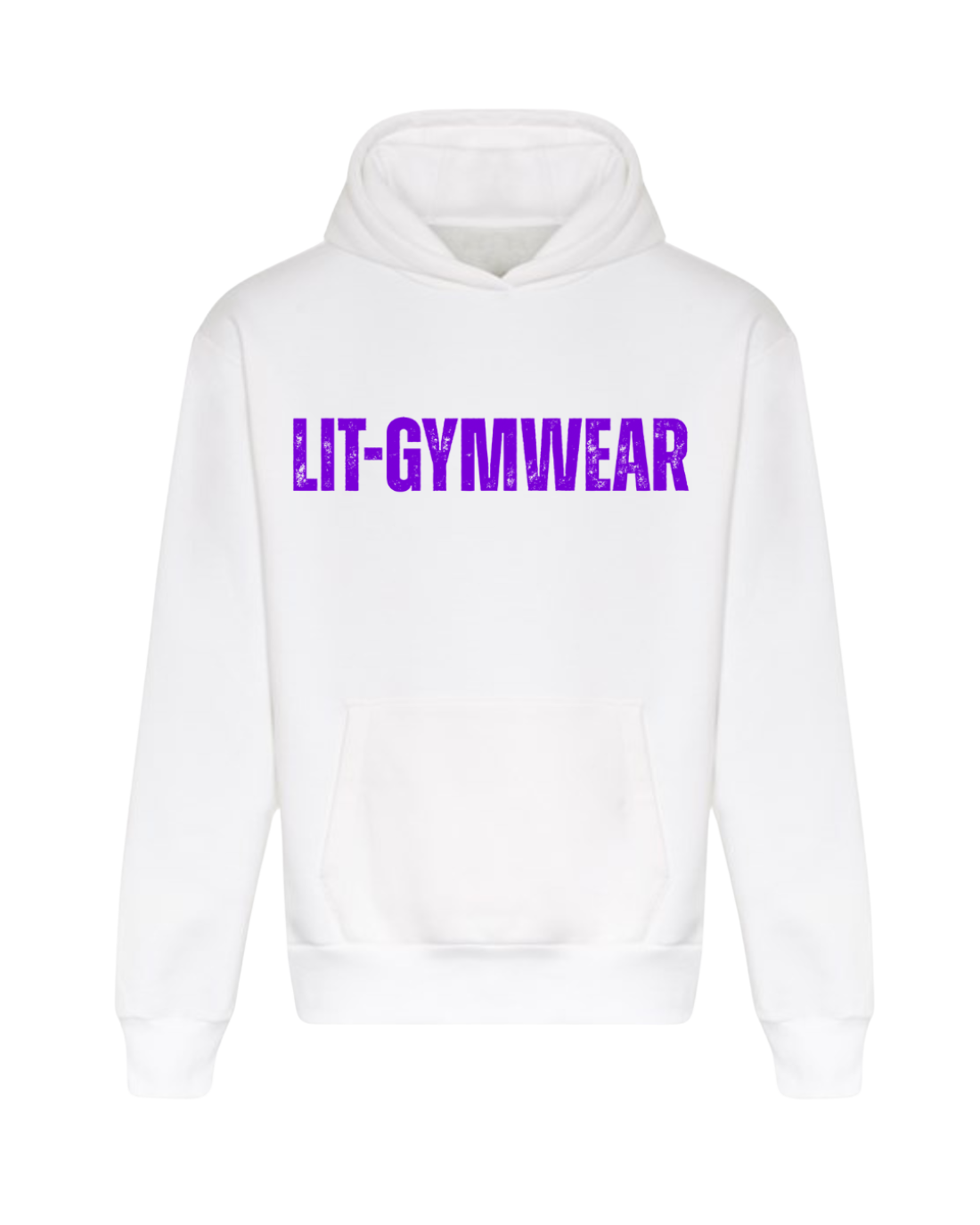 Frost White / Violet Hoodie
